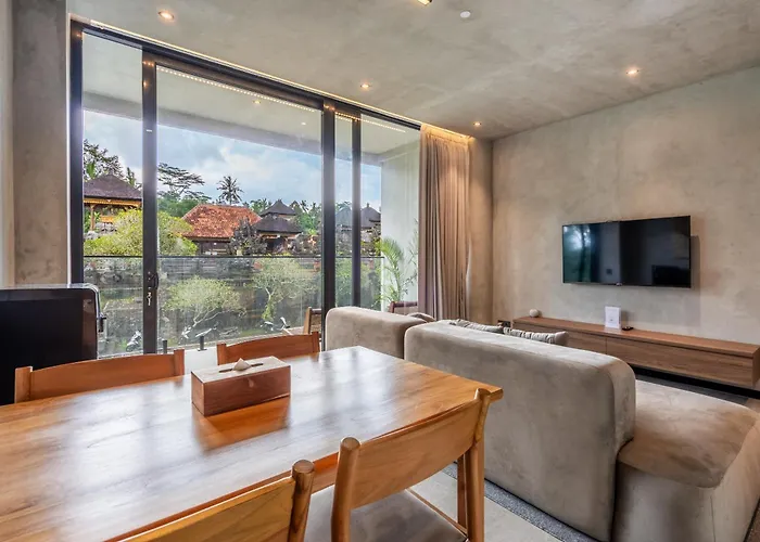 Work, And Unwind! Jungle Vista By Bcg Apartment Ubud