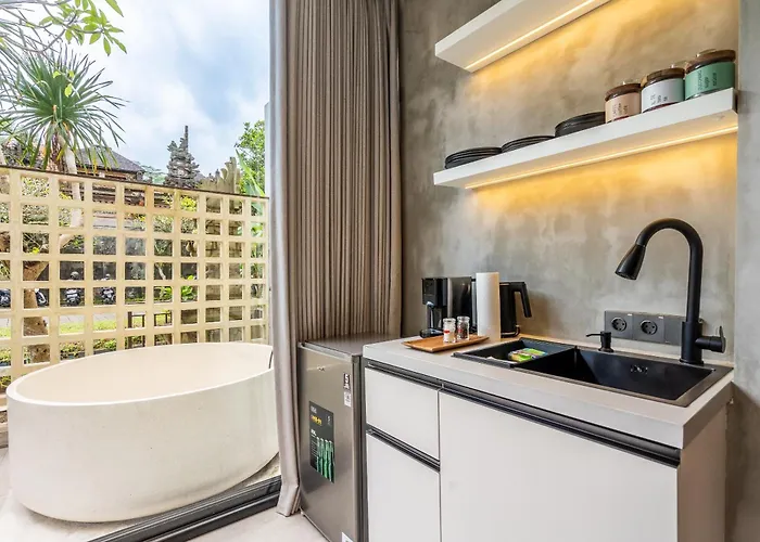Work, And Unwind! Jungle Vista By Bcg Apartment Ubud